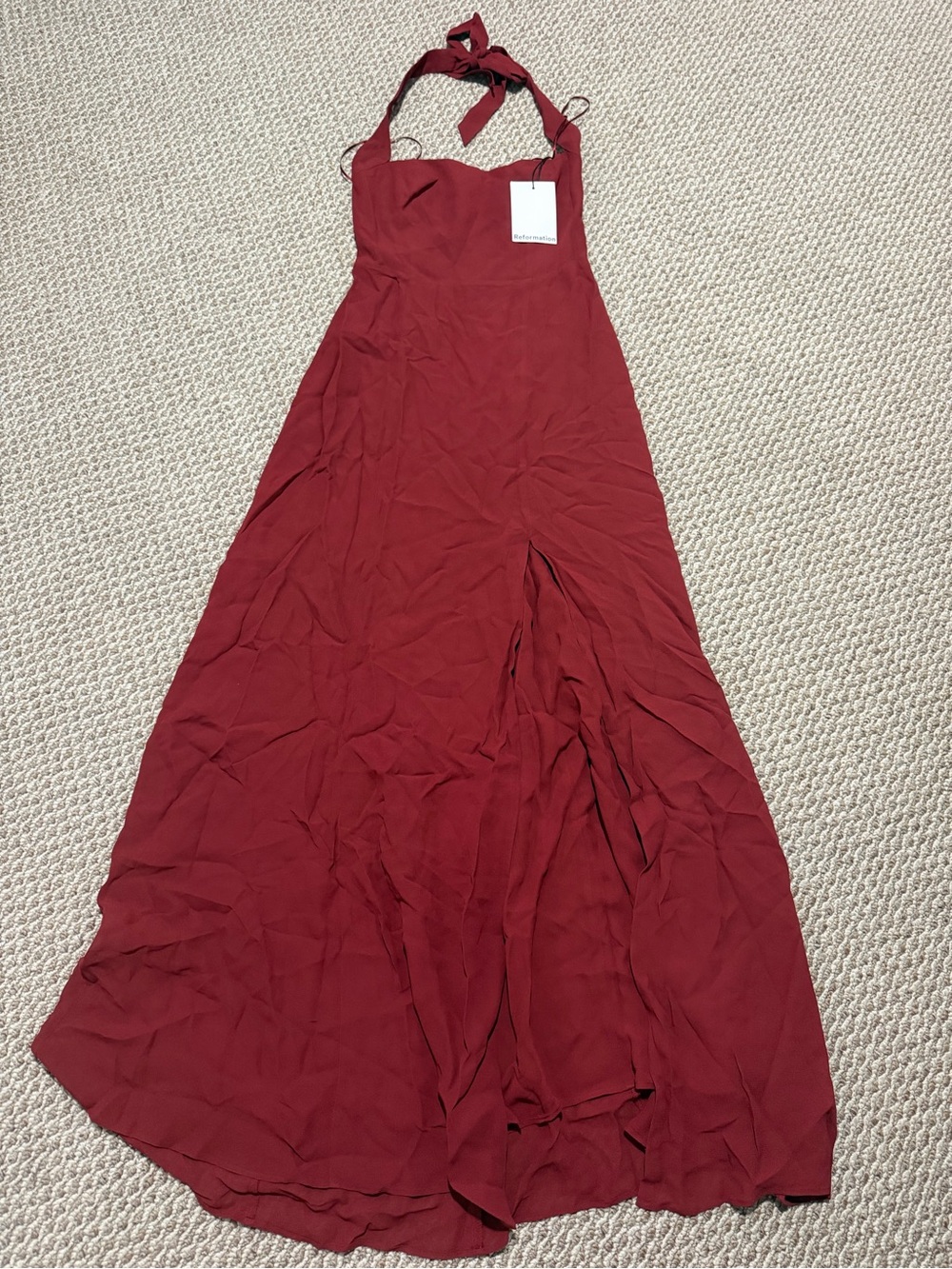 Reformation jovelle dress Chianti - Picture 4 of 8